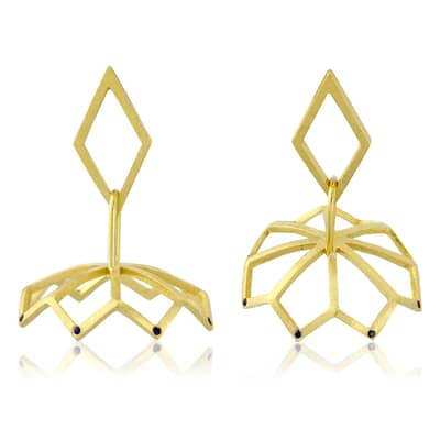 sintamaniearringssilversapphire