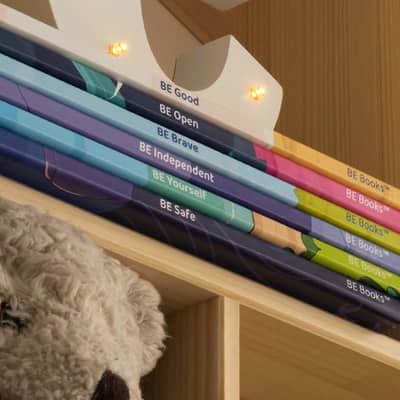 Be Held - Personalised Books - Library Shelf - BE Books