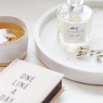 Uplift Reed Diffuser, Bergamot and Vanilla Scent.