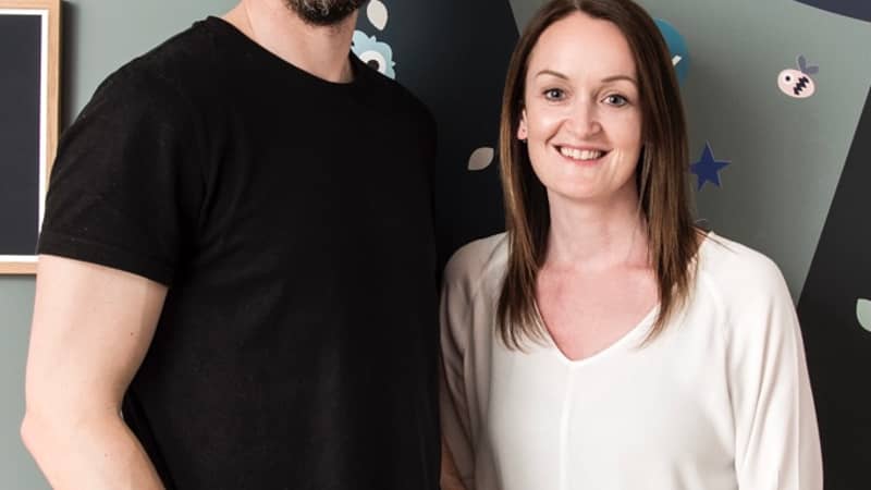 Pea Co-founders Claire & Paul