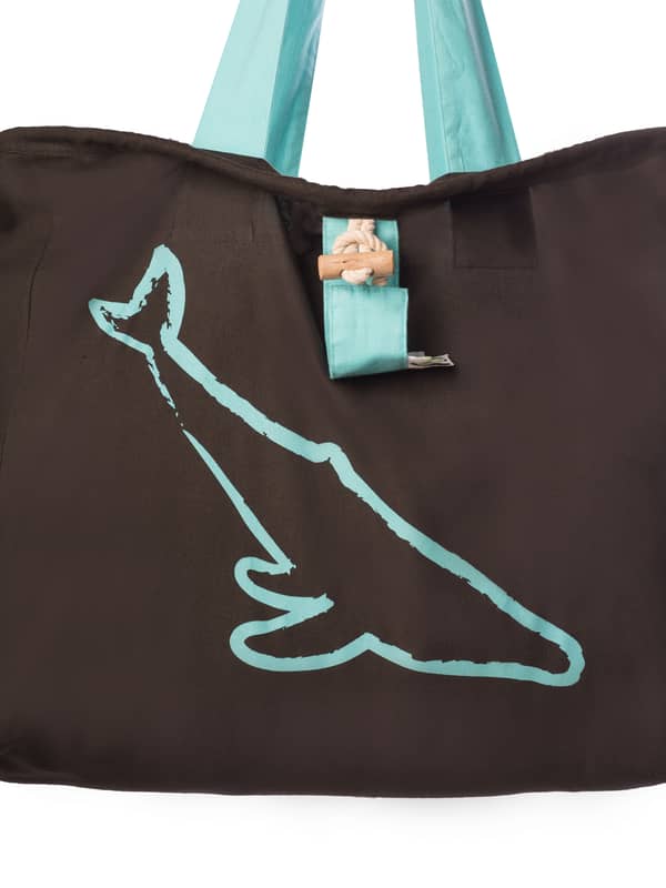 Charcoal Blue Whale Whalebag