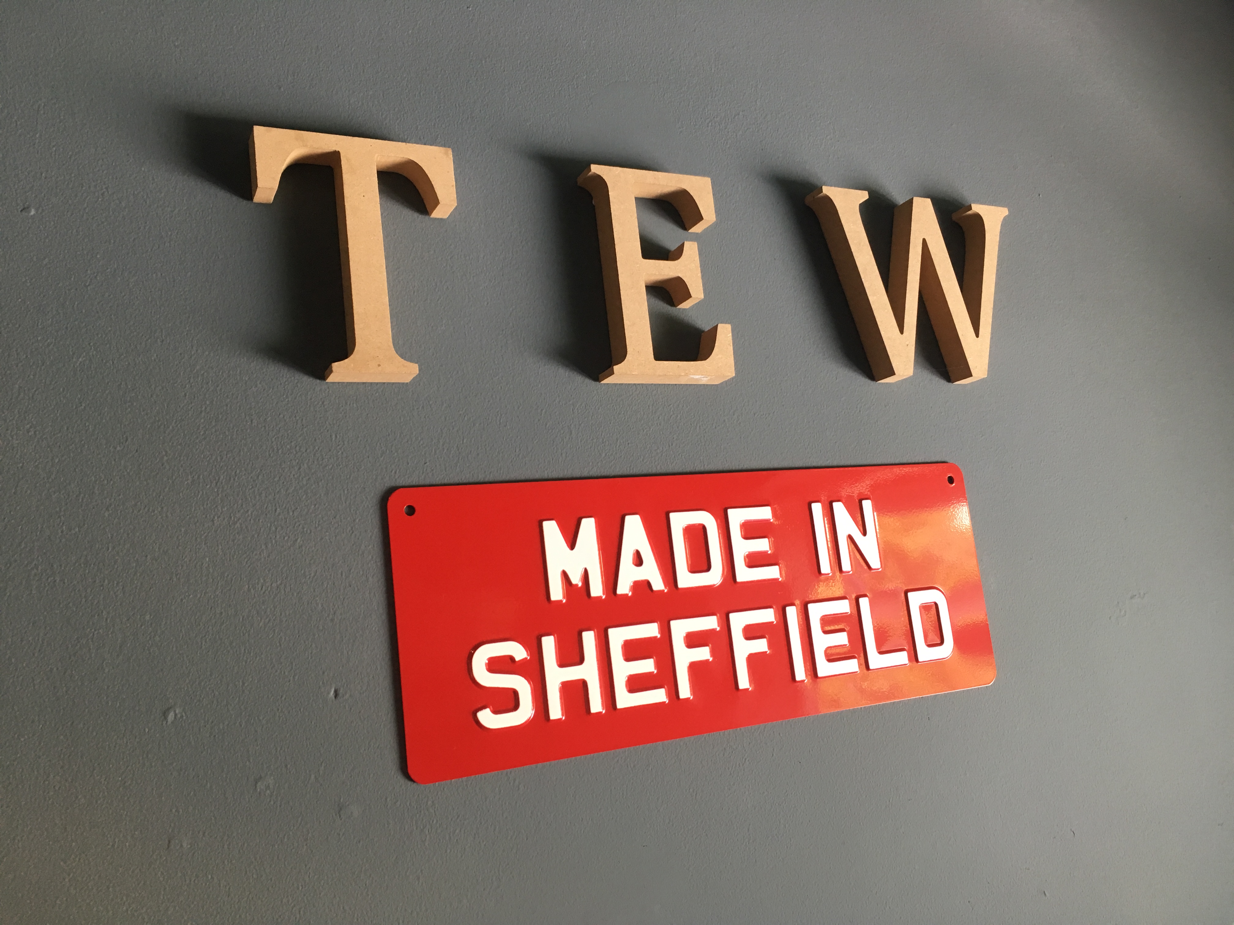 Everything at STUDIO TEW is handmade in Sheffield