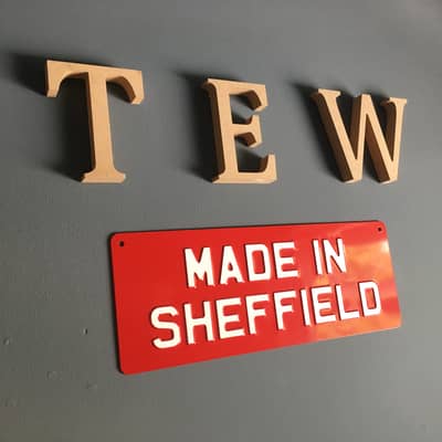 Everything at STUDIO TEW is handmade in Sheffield
