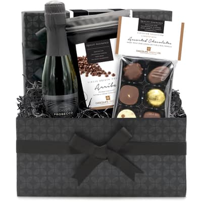 Chocolate & Prosecco Milk Chocolate Mini Gift Hamper