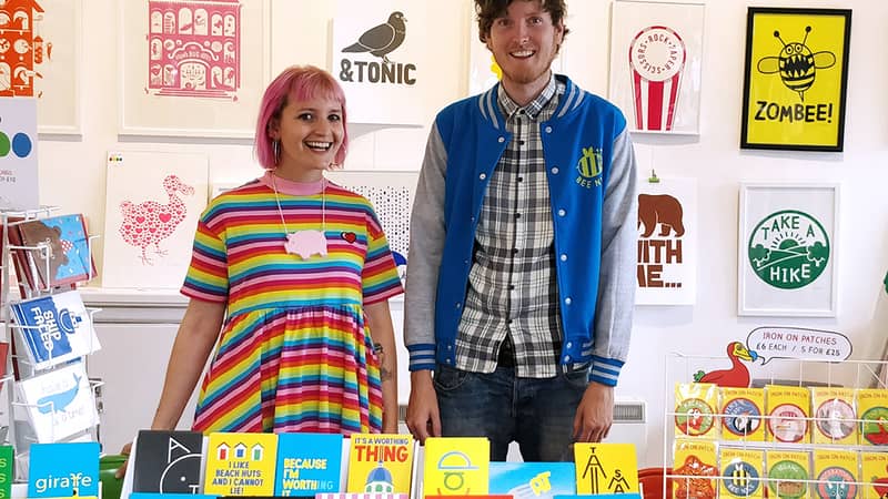 Playful designers Ali and Jam of hello DODO