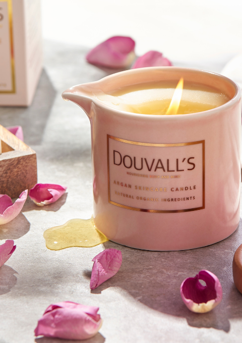 Douvalls Argan Skin Treatment Candle