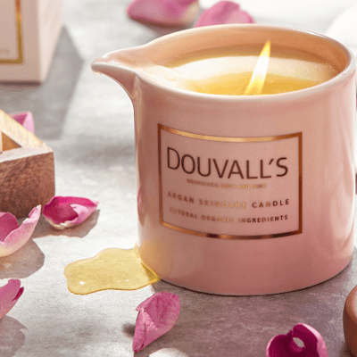 Douvalls Argan Skin Treatment Candle