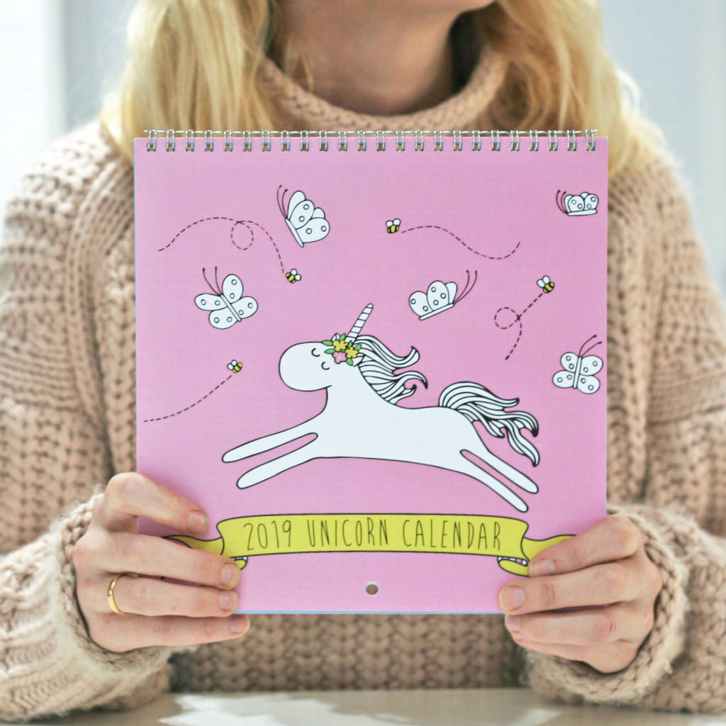 Unicorn Calendar 