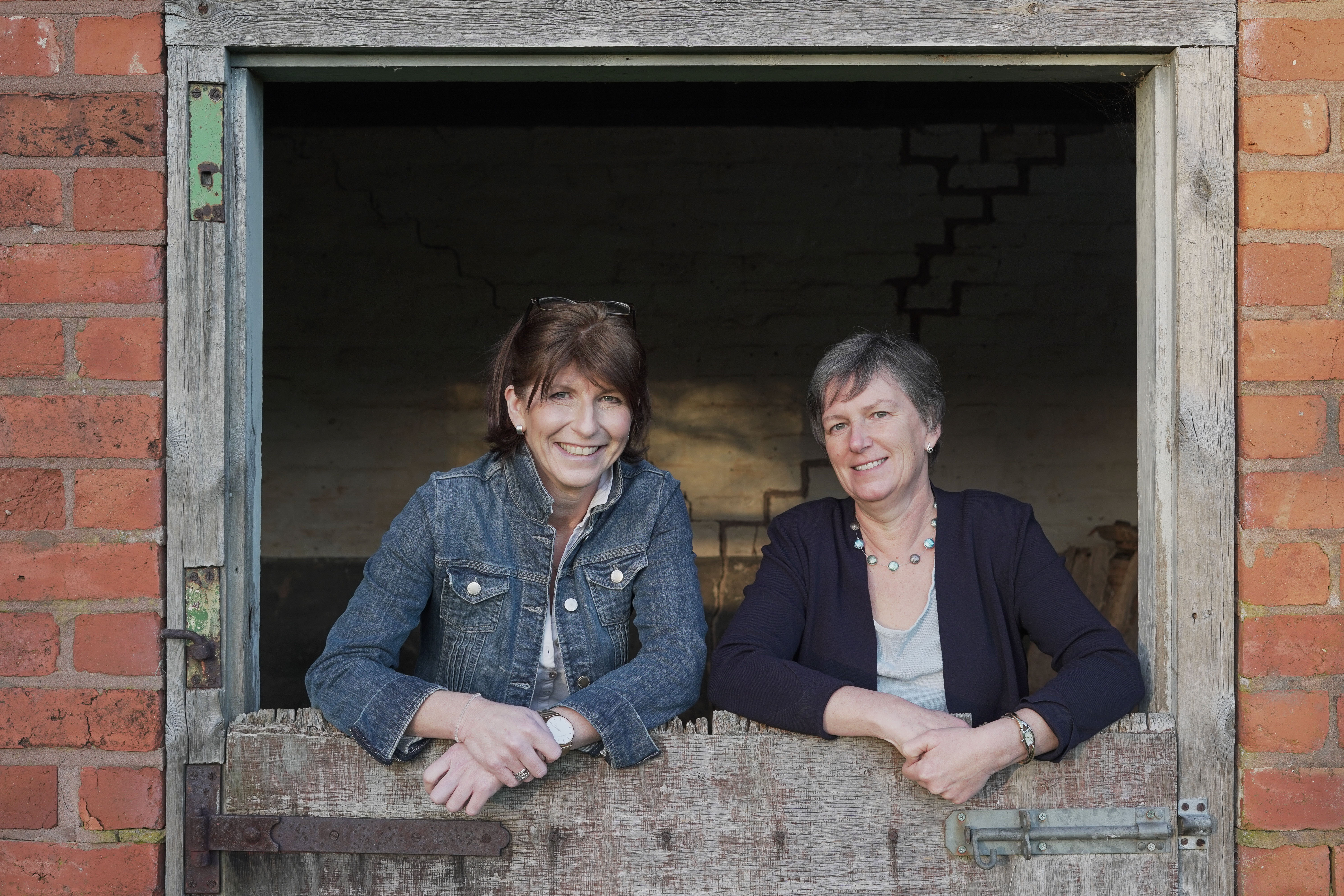 Julia and Lucie Founders of Julu Ltd home of the Laundry Ladder 