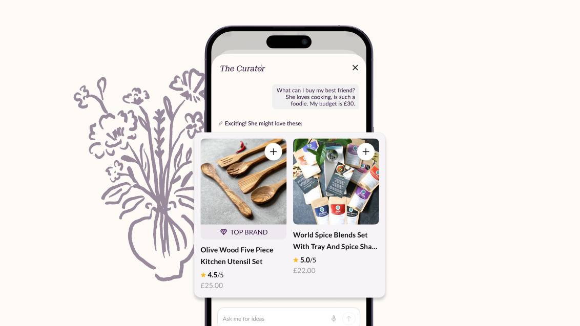 Not On The Highstreet mobile app