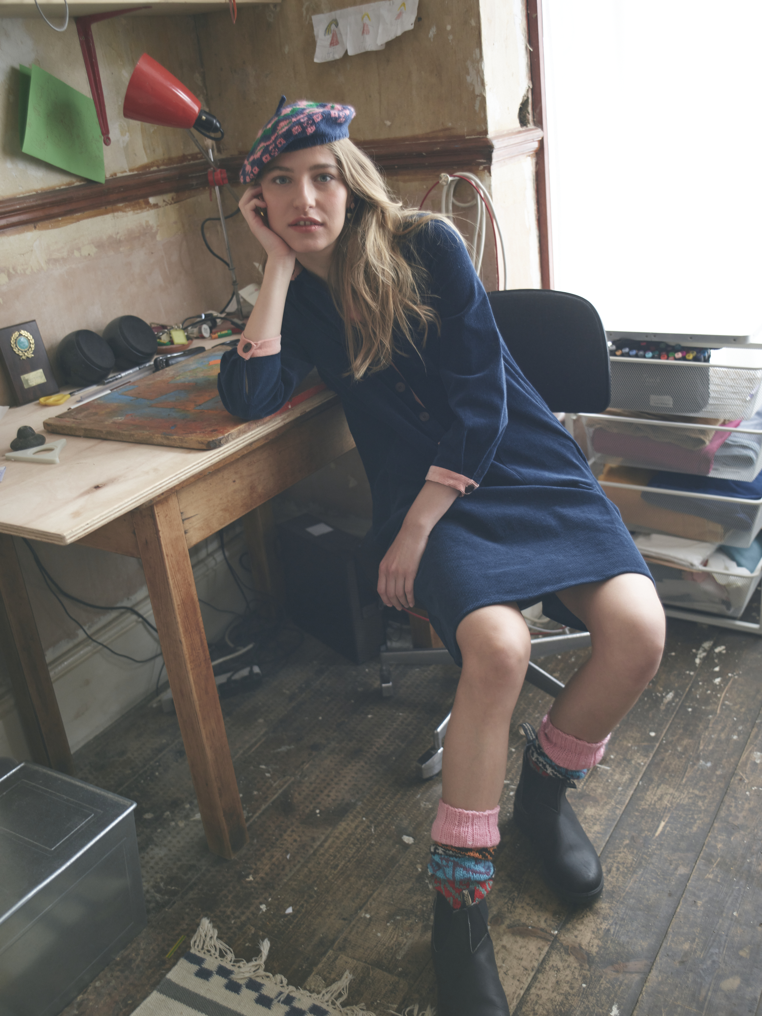 Lowie Corduroy Shirt Dress