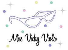 Miss Vicky Viola logo
