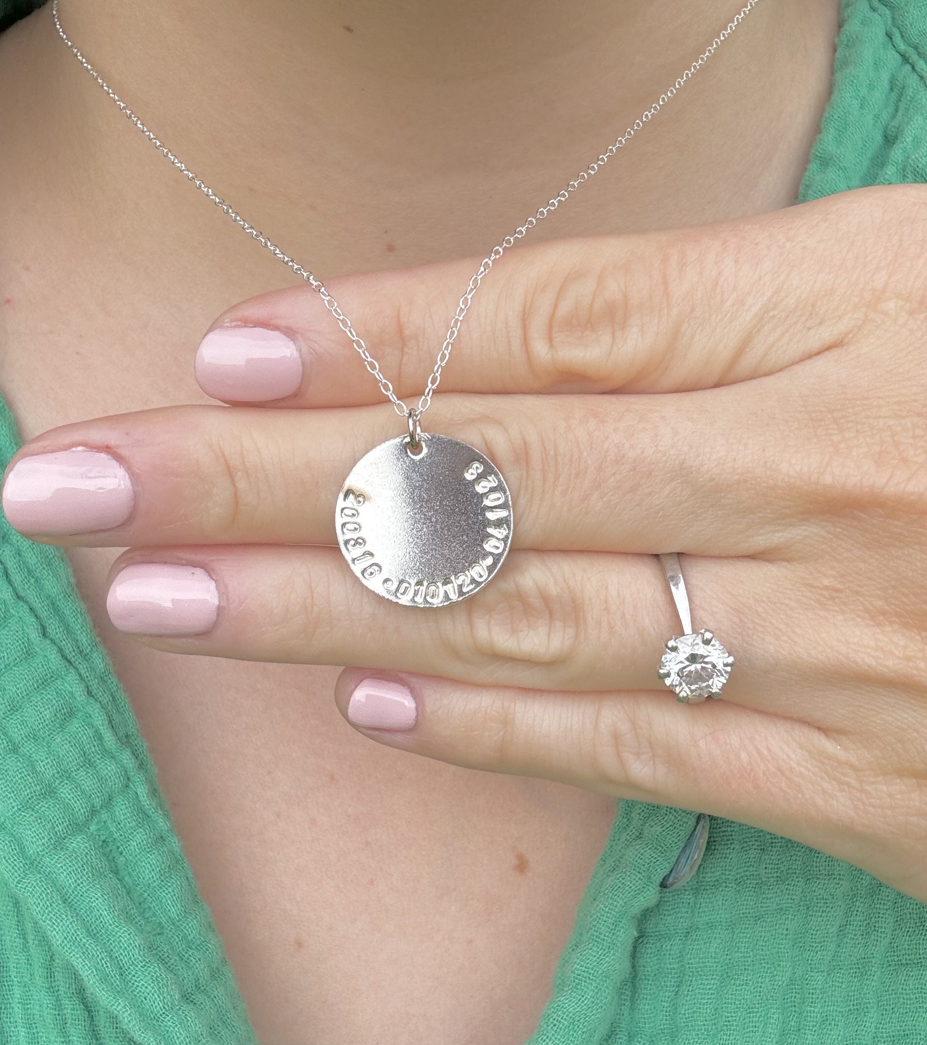 Co-ordinates necklace 