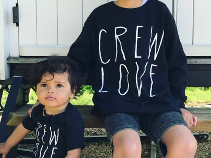 Familyhood Crew Love TShirt and Swweatshirt