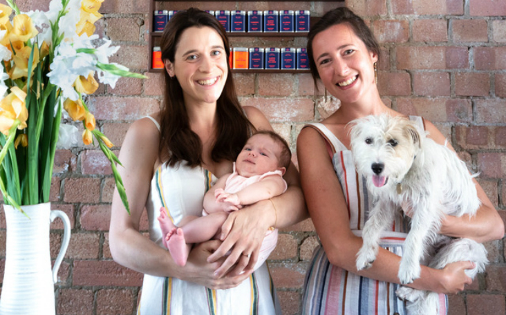 Founders Clara Glass and Rachel Walker