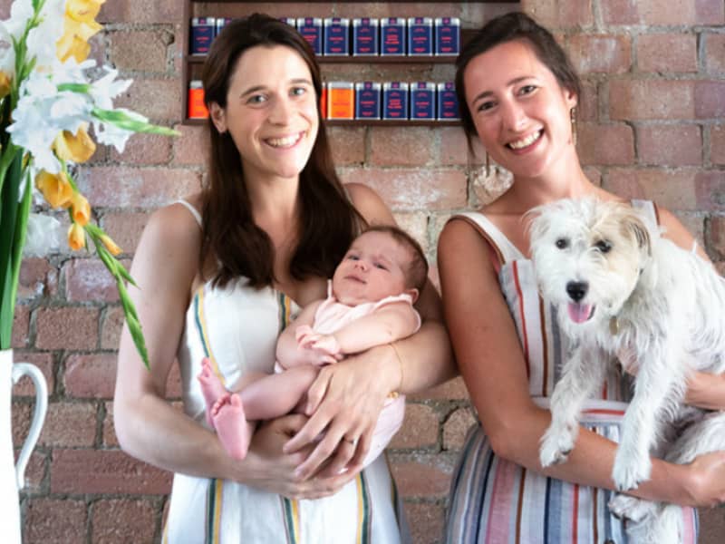 Founders Clara Glass and Rachel Walker