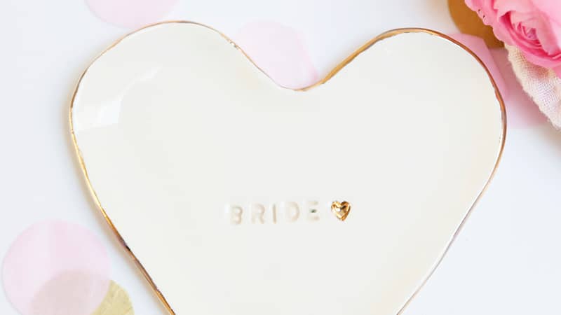 Bridal Party Jewellery Dishes
