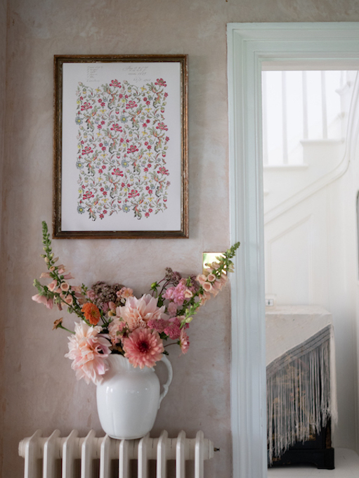 Fleurie Folk Vintage Archive Poster Print