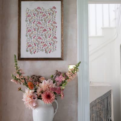 Fleurie Folk Vintage Archive Poster Print