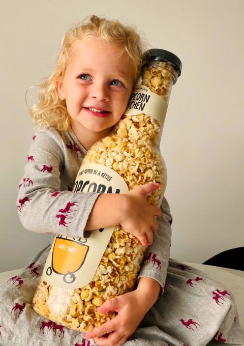 Pop at home popcorn kit bottles