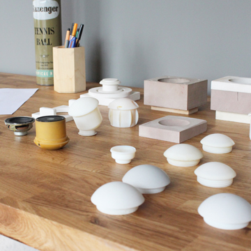 We discover through our process, often making our own tools and exploring multiple prototypes. 