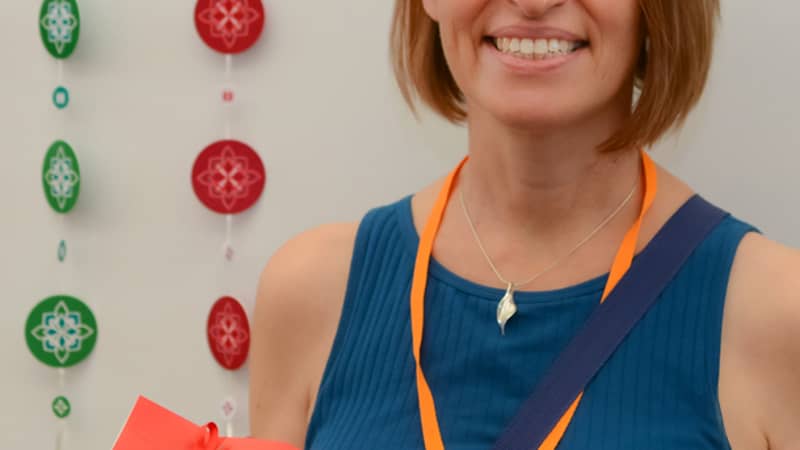 Bea Thackeray owner designer of Keep This Cracker