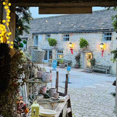 Delightful Living Eyam Hall Courtyard