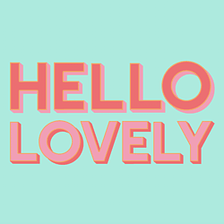 HELLO LOVELY logo