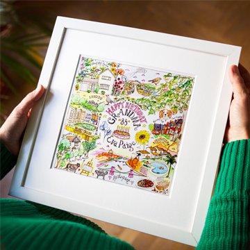 Hand drawn personalised artwork