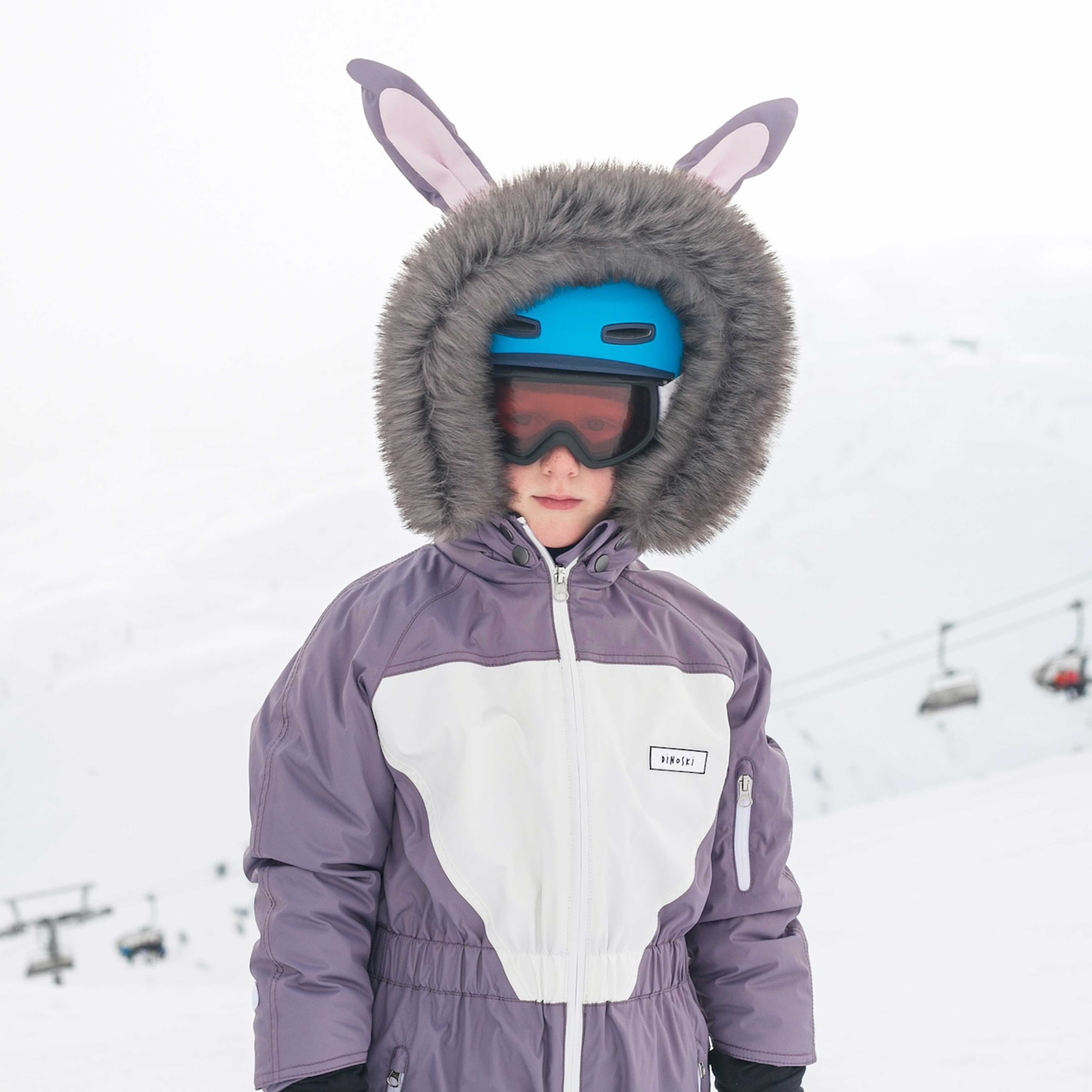 Spike dinosaur kids ski suit Dinoski