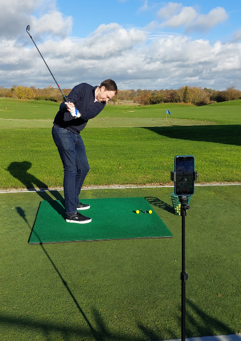 Me training with SnapSwing