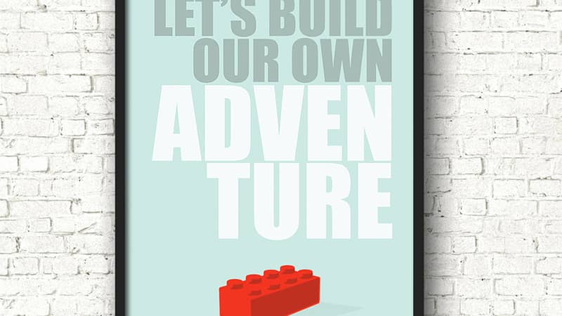 Let's Build Our Own Adventure Print