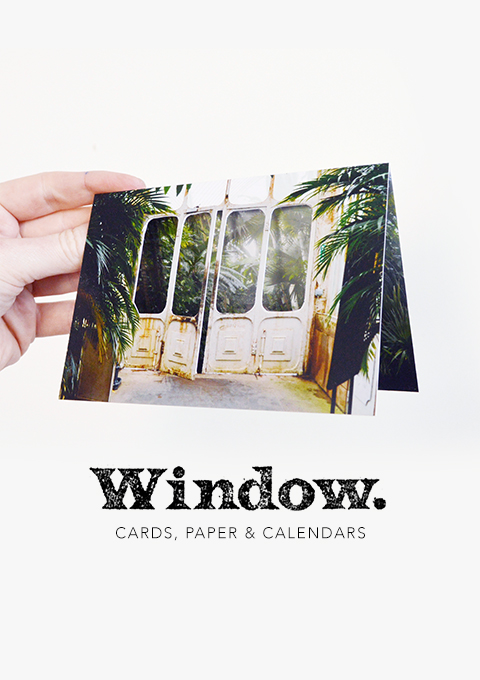 Window. Cards, Paper & Advent Calendars