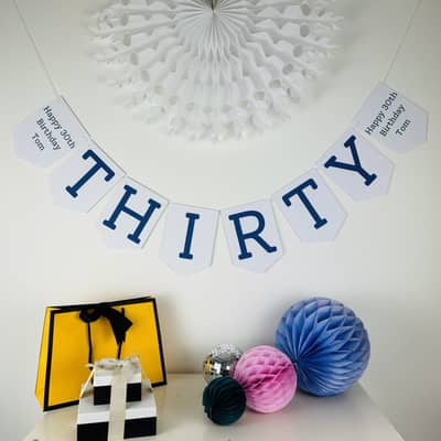 Thirty Party Decoration