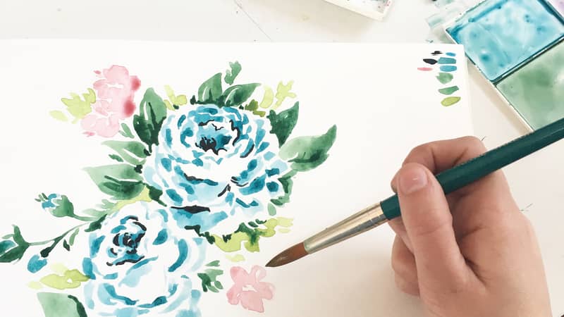 Ashley Thomas painting