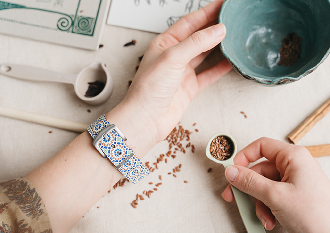 Inky Goat Moorish Strap