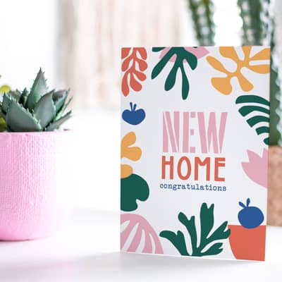 New Home Greetings Card