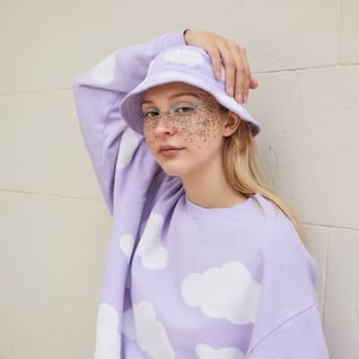 Hand Painted Unisex Cloud Sweatshirt