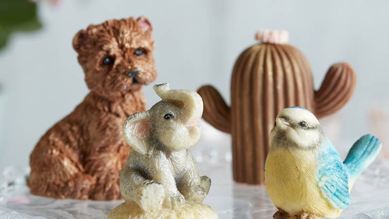 Selection of chocolate figures