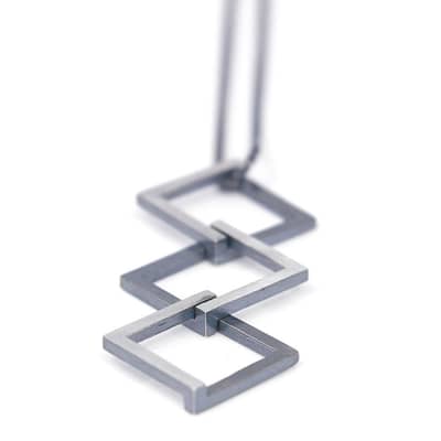Geom Affinity Pendant Oxidised