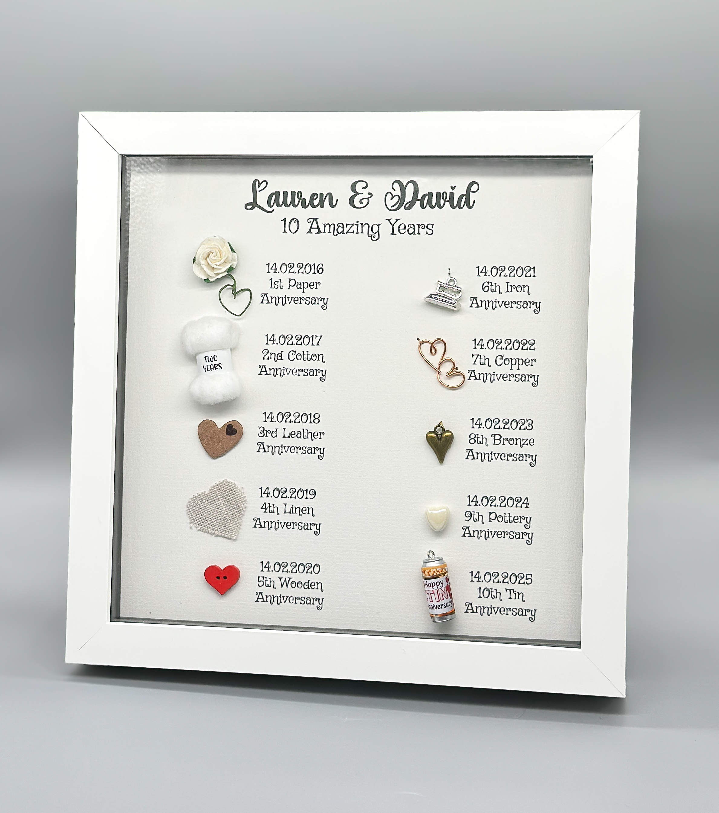 10 Years milestone anniversary gift