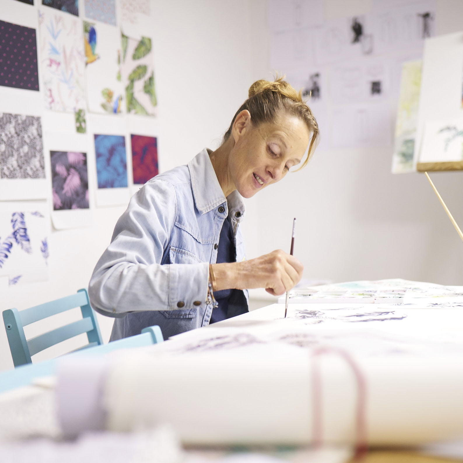 Handpainted patterns