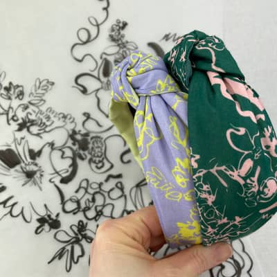 I hand make all my headbands from scratch.