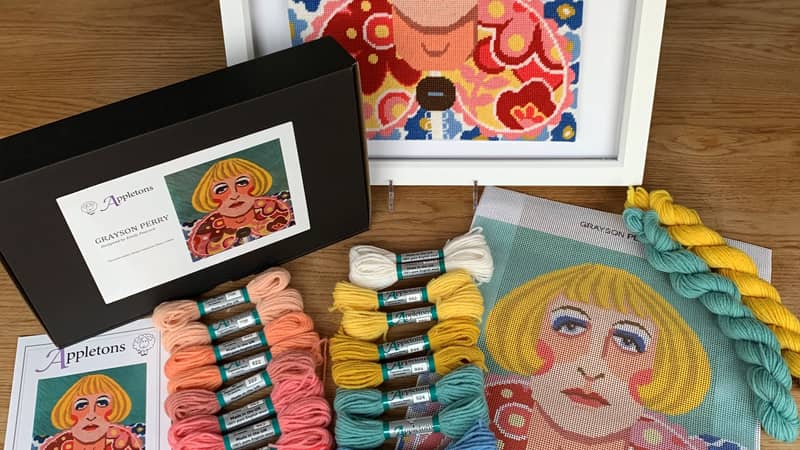 A colourful bundle of wool