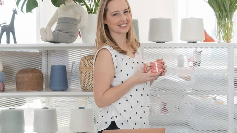 Hi from the Mellie Green Organic Studio