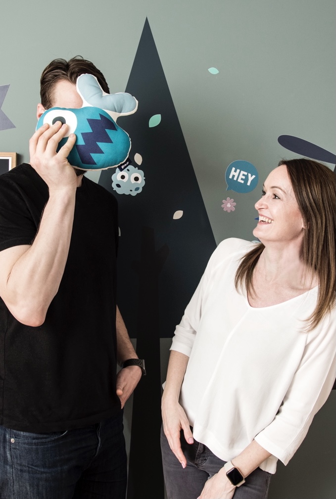 Pea Co-founders Claire & Paul