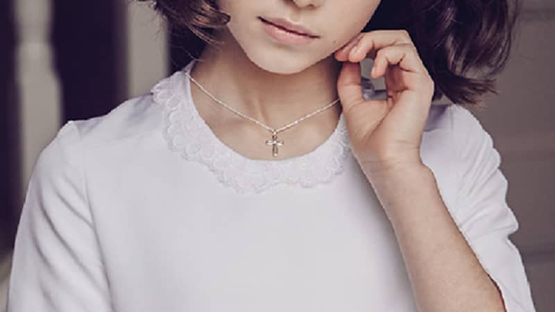 Diamond Cherish Cross Necklace