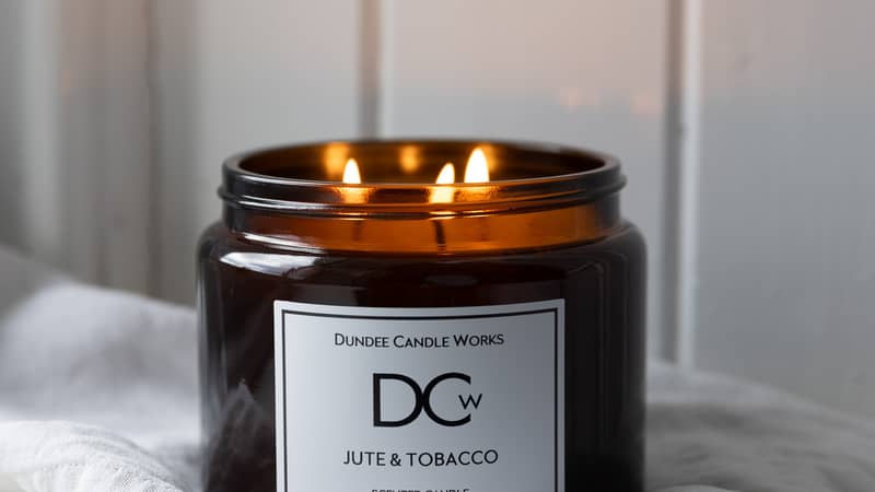 Jute And Tobacco Scottish Scented Candle