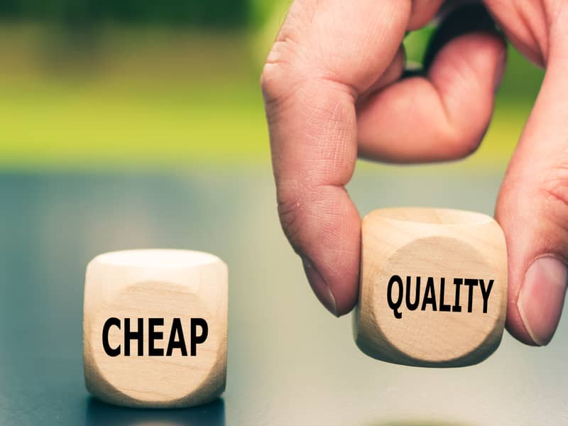 In a world of cheap, we speak of quality and comfort.