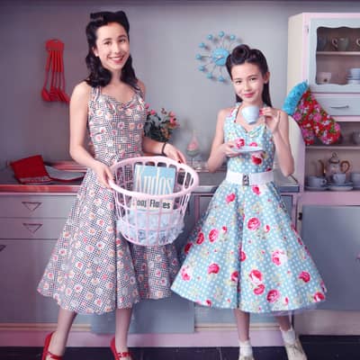 Pin up and children's photo shoots